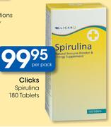 Clicks Spirulina 180 Tablets-Per Pack
