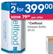 Cellfood Dropper Bottle-2x29Ml