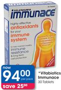 Vitabiotics Immunace 30 Tablets-Per Pack