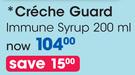 Creche Guard Immune Syrup-200Ml