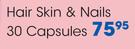Unique Formulations Hair Skin & Nails 30 Capsules