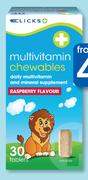 Clicks Multivitamin Chewables 60 Tablets-Per Pack