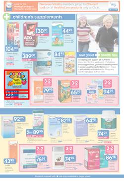 Clicks : Healthy Winter Savings (22 May - 15 Jun 2014), page 5