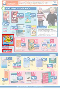 Clicks : Healthy Winter Savings (22 May - 15 Jun 2014), page 5