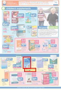 Clicks : Healthy Winter Savings (22 May - 15 Jun 2014), page 5
