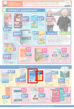 Clicks : Healthy Winter Savings (22 May - 15 Jun 2014), page 5
