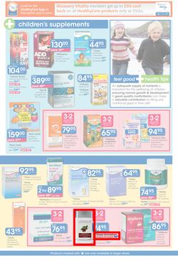 Clicks : Healthy Winter Savings (22 May - 15 Jun 2014), page 5