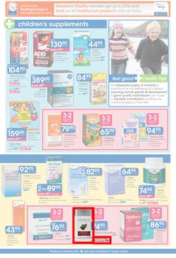 Clicks : Healthy Winter Savings (22 May - 15 Jun 2014), page 5