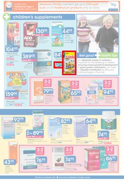Clicks : Healthy Winter Savings (22 May - 15 Jun 2014), page 5
