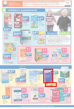 Clicks : Healthy Winter Savings (22 May - 15 Jun 2014), page 5