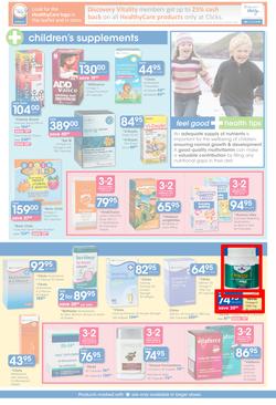 Clicks : Healthy Winter Savings (22 May - 15 Jun 2014), page 5