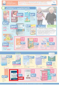 Clicks : Healthy Winter Savings (22 May - 15 Jun 2014), page 5