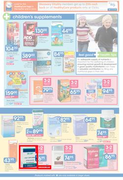 Clicks : Healthy Winter Savings (22 May - 15 Jun 2014), page 5