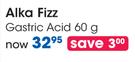Alka Fizz Gastric Acid-60g