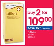 Clicks Bitters 2x200Ml
