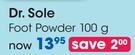 Dr.Sole Foot Powder-100g