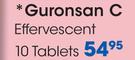 Guronsan C Effervescent Tablets-10's Per Pack