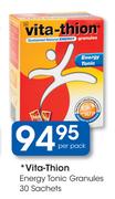 Vita-Thion Energy Tonic Granules Sachets-30's Per Pack