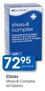 Clicks Stress-B Complex Tablets-60's Per Pack
