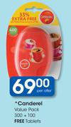 Canderel Value Pack Tablets-300's + 100's Free