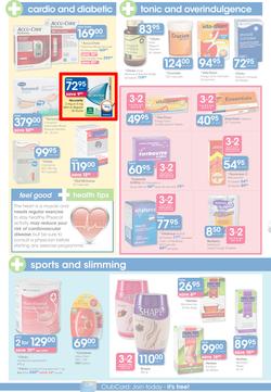 Clicks : Healthy Winter Savings (22 May - 15 Jun 2014), page 8