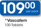 Vascafem 100 Tablets-Per Pack