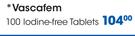 Vascafem 100 Iodine-Free Tablets