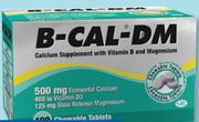 B-Cal-DM 500mg 100 Swallow Calcium Tablets