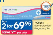 Clicks Early Detection Pregnancy Test-2's