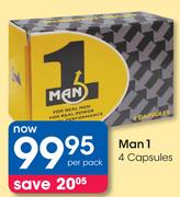 Man 1 4 Capsules-Per Pack