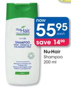 Nu-Hair Shampoo-200ml Each