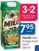 Nestle Milo Energy Food Drink-250ml