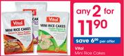 Vital Mini Rice Cakes-2's