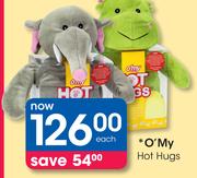 O' My Hot Hugs-Each
