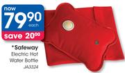 Safeway Electric Hot Water Bottle JA3324