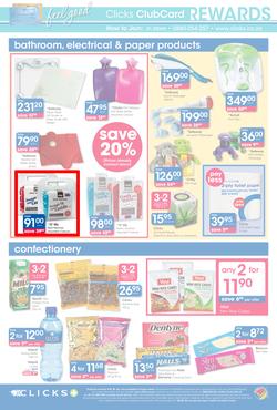 Clicks : Healthy Winter Savings (22 May - 15 Jun 2014), page 12