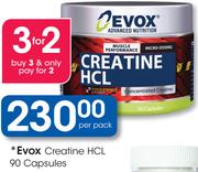 Evox Creatine HCL 90 Capsules-Per Pack