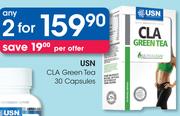 USN CLA Green Tea 30 Capsules-2's