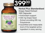 Herbal Plus Standardised Grape Seed Extract 100 Capsules