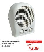 Equation Fan Heater White 2000W 81484862