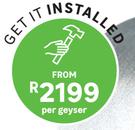 Kwikot Geyser 150L Class B Energy Rating (Get It Installed)-Per Geyser