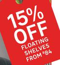 Floating Shelves