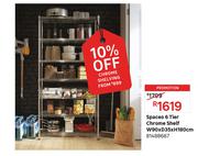 Chrome Shelving