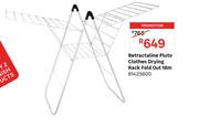 Retractaline Pluto Clothes Drying Rack Fold Out 18m 81425600