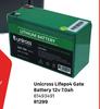 Unicross KifePO4 Gate Battery 12V 7.0 Ah 81493491