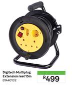 Digitech Multiplug Extension Reel 15m 81440132