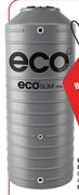 Eco Tanks Ecoslim Water Tank Grey-950 Ltr
