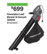 Powerplus Leaf  Blower & Vacuum 3000W