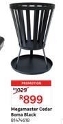 Megamaster Cedar Boma Black