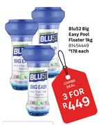 Blue 52 Big Easy Pool Floater-For 3